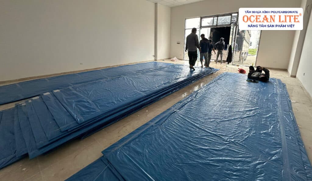 Mái Sảnh Nhà Ở Xã Hội Bầu Tràm