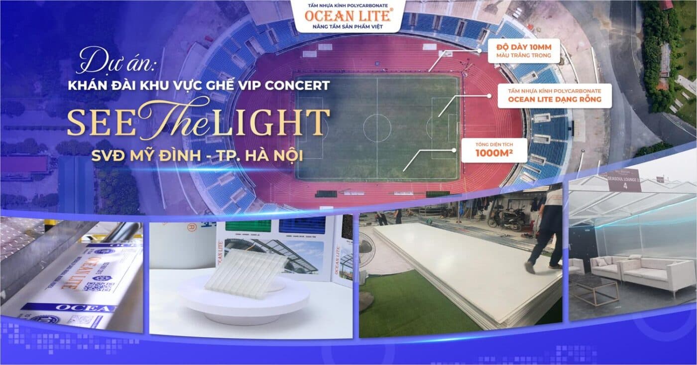 Mái Che Khu Ghế VIP Concert - See The Light