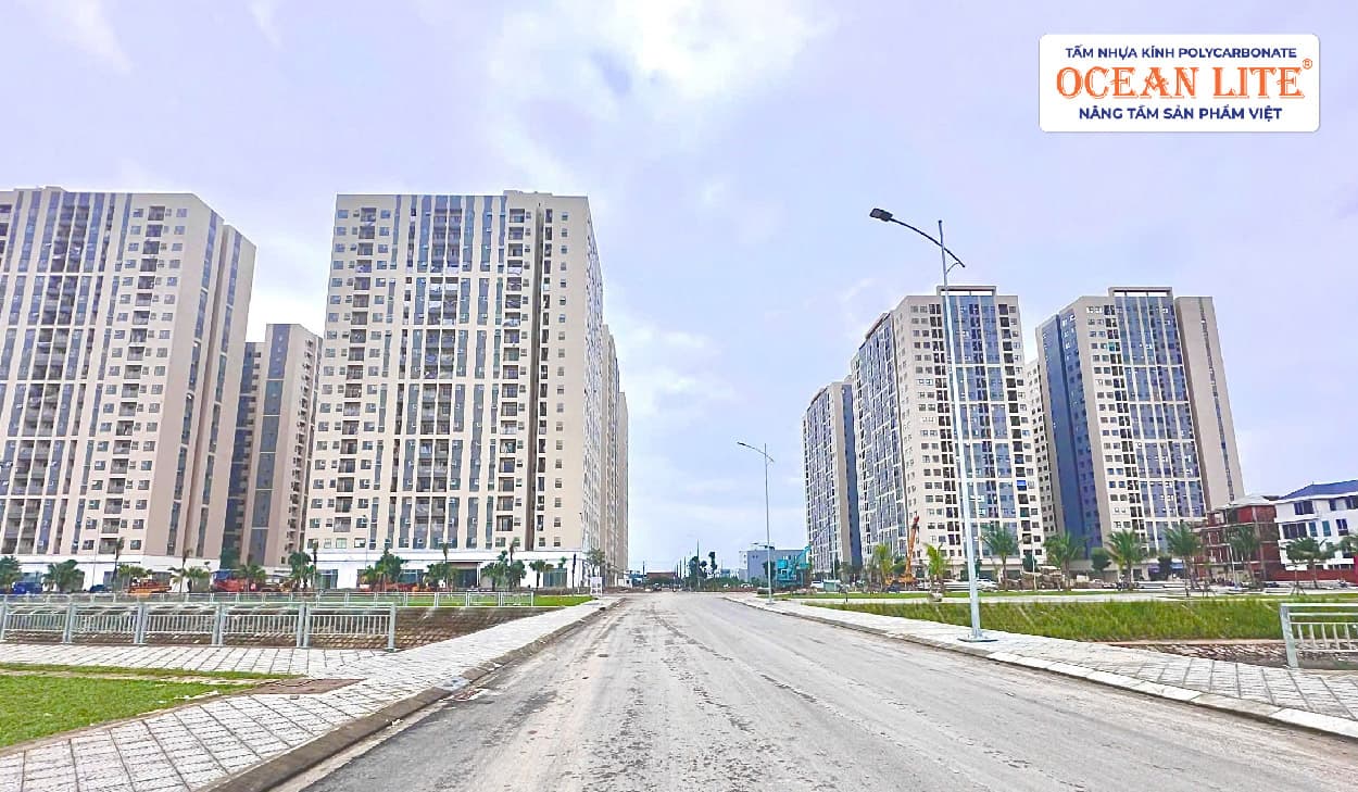 Mái Sảnh Nhà Ở Xã Hội Bầu Tràm